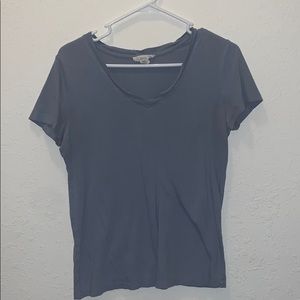 Light Blue V-Neck